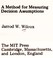 Cover of: A method for measuring decision assumptions