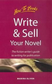 Cover of: Write and Sell Your Novel by Marina Oliver