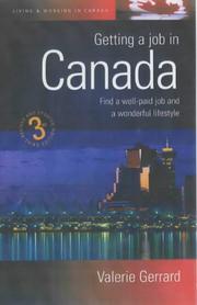 Cover of: Getting a Job in Canada (Living & Working Abroad)