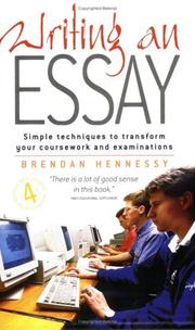 Cover of: Writing an Essay