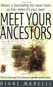 Cover of: Meet Your Ancestors | Diane Marelli