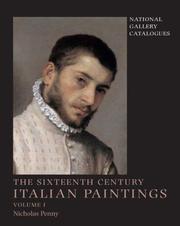 Cover of: National Gallery Catalogues: The Sixteenth-Century Italian Paintings, Volume 1: Brescia, Bergamo and Cremona (National Gallery London Publications)