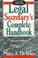 Cover of: Legal secretary's complete handbook