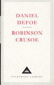 Cover of: Robinson Crusoe (Everyman's Library Classics) by Daniel Defoe
