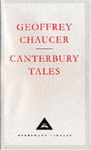 Cover of: Canterbury Tales (Everyman