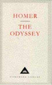 Cover of: The Odyssey (Everyman's Library Classics) by Όμηρος