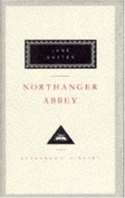 Cover of: Northanger Abbey (Everyman's Library Classics) by Jane Austen
