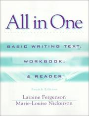 Cover of: All in One: Basic Writing Text, Workbook, and Reader (4th Edition)