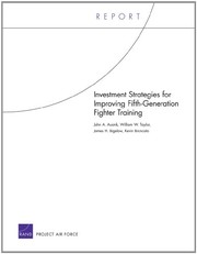 Cover of: Investment Strategies for Improving Fifth-Generation Fighter Training