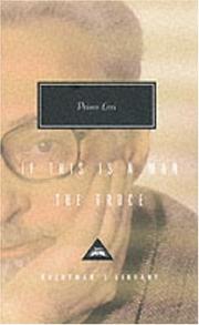 Cover of: If This Is a Man by Primo Levi