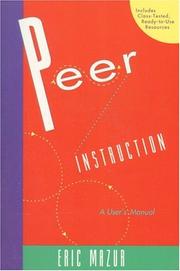 Cover of: Peer Instruction by Eric Mazur
