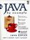 Cover of: Java by example