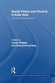 Cover of: Social Policy and Poverty in East Asia