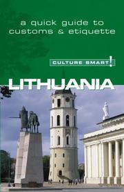 Cover of: Lithuania - Culture Smart!: a quick guide to customs and etiquette (Culture Smart!)