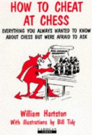 Cover of: How to Cheat at Chess by William Roland Hartston