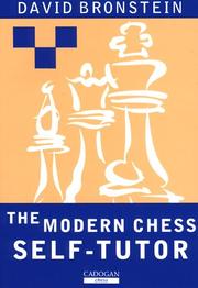 Cover of: Modern Chess Self-Tutor by David Bronstein