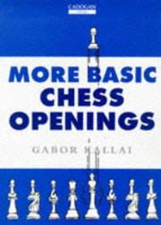 Cover of: More Basic Chess Openings