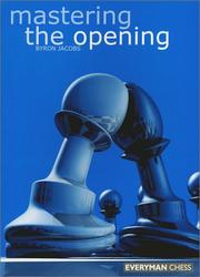 Cover of: Mastering the Opening