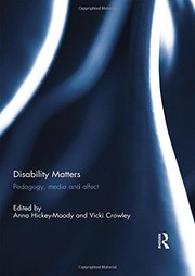 Cover of: Disability Matters: Pedagogy, media and affect