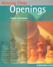 Cover of: Winning Chess Openings (Winning Chess - Everyman Chess) by Yasser Seirawan 