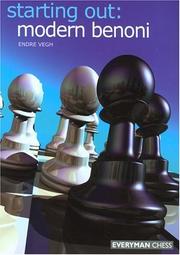 Cover of: Starting Out: Modern Benoni (Starting Out - Everyman Chess)