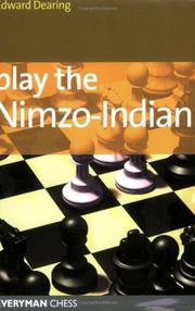 Cover of: Play the Nimzo-Indian by Edward Dearing