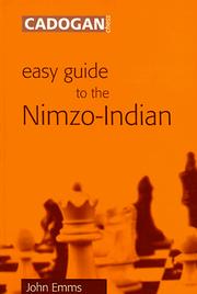 Cover of: Easy Guide to the Nimzo-Indian by John Emms