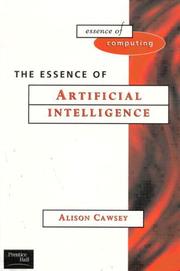 Cover of: The essence of artificial intelligence by Alison Cawsey