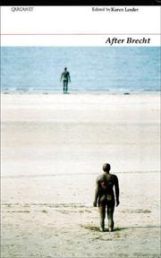 Cover of: After Brecht | Karen Leeder