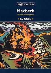Cover of: Letts Explore "Macbeth" (Letts Literature Guide) by Stewart Martin, John Mahoney, Stewart Mertin