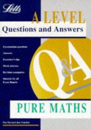 Cover of: A-level Questions and Answers Pure Mathematics ('A'Level Questions & Answers) by Peter Sherran, Janet Crawshaw