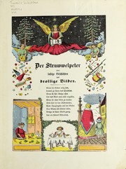 Cover of: Der Struwwelpeter: oder lustige Geschichten und drollige Bilder : für Kinder von 3-6 Jahren