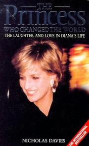 Cover of: The Princess Who Changed the World (Diana Princess of Wales)
