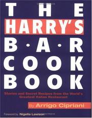 Cover of: The Harry's Bar Cookbook by Arrigo Cipriani