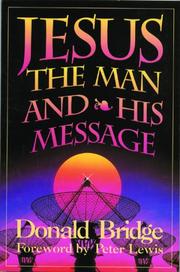 Cover of: Jesus, the Man and His Message