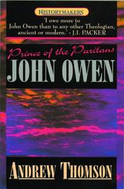 John Owen by Andrew Thompson