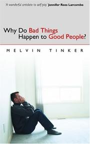 Cover of: Why Do Bad Things Happen to Good People by M. Tinker