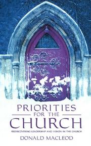 Cover of: Priorities of the Church