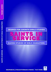 Cover of: Themes: Saints in Service--12 Bible Characters (Geared for Growth: Themes)