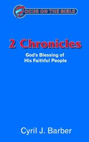 Cover of: 2 Chronicles