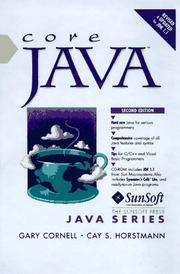 Cover of: Core Java