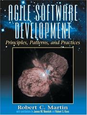 Cover of: Agile Software Development, Principles, Patterns, and Practices by Robert C. Martin