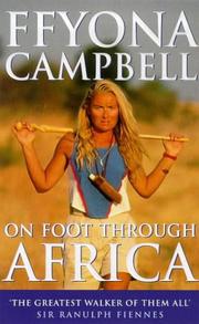 Cover of: On foot through Africa