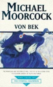 Cover of: Von Bek (Tale of the Eternal Champion)
