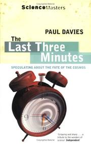 Cover of: The Last Three Minutes (Science Masters)