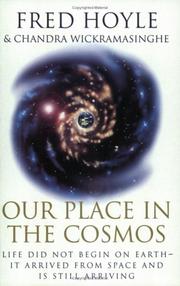 Cover of: Our Place in the Cosmos: The Unfinished Revolution