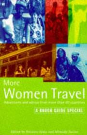 Cover of: More Women Travel: The Rough Guide, Second Edition (1995)
