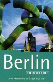 Cover of: Berlin 5 by Jack Holland, John Gawthrop