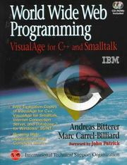 Cover of: World Wide Web Programming: Visualage for C++ and Smalltalk (Visualage Series)