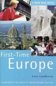 Cover of: Rough Guide First-time Europe  by Louis CasaBianca